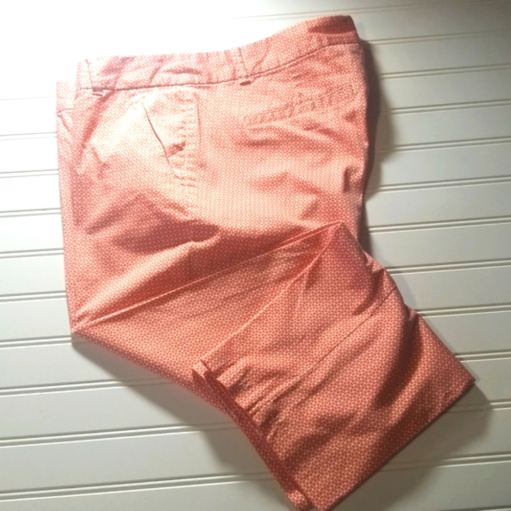 Dockers cropped flat front pants